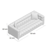 Aviator 3 Seater Fabric Premium Sofa For Living Room