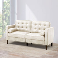 Drinel Leatherette Sofa for Living Room