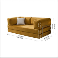 Vegas Three Seater Sofa Cum Bed for Sleeping