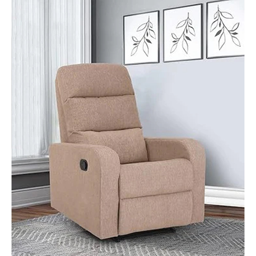 Spino 1 Seater Fabric Manual Recliner | 1 Seater Recliners | Fabric Recliner