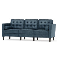 Drinel Leatherette Sofa for Living Room