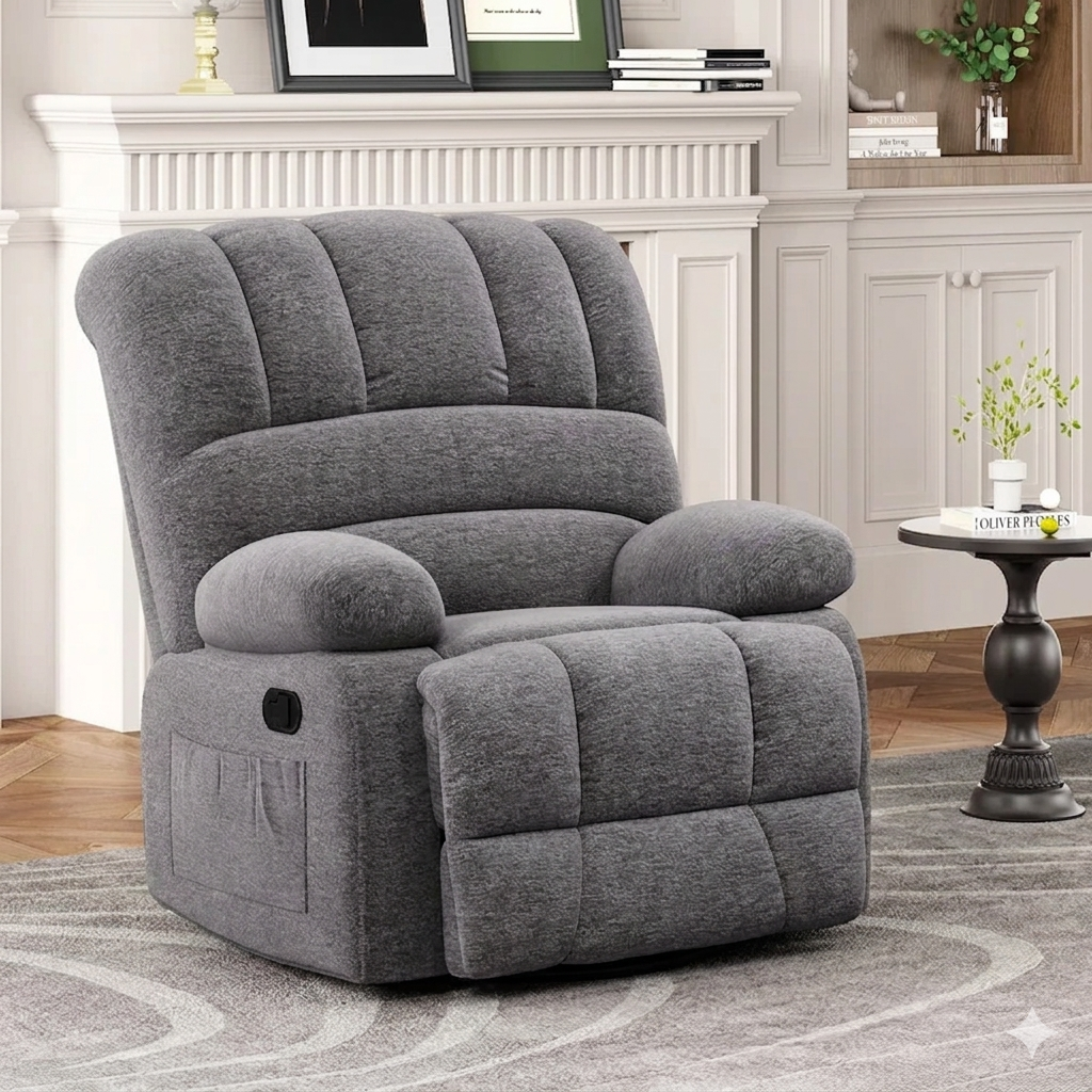 Milano 1 Seater Manual Recliner for Living Room
