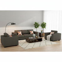 Mendoza Sofa Set for Living Room with Ottoman