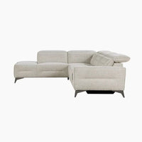 Carlos 5 Seater Manual Recliner L Shape Sofa for Living Room | Premium L shape Recliner Sofa Set