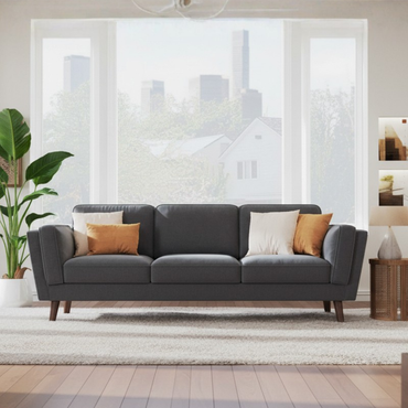 Saffron 3 Seater Fabric Sofa