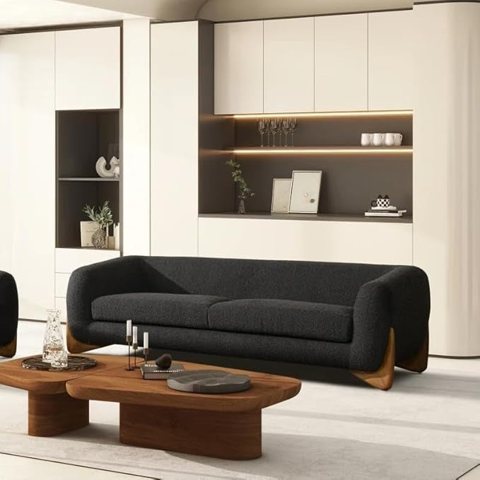 Chenille Sofa 3 Seater Sofa