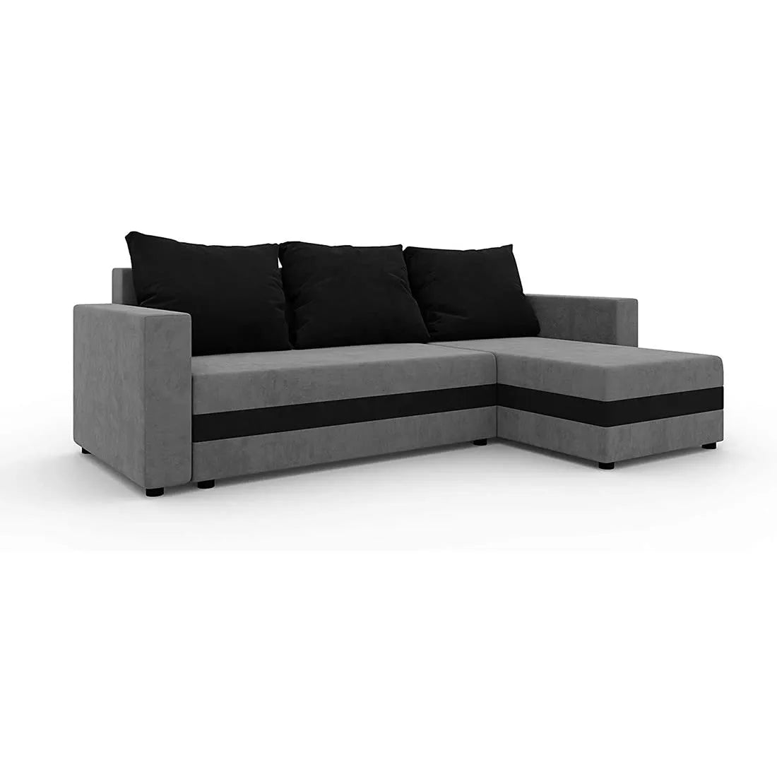 Adrain 4 Seater L Shape Sofa For Living Room - Torque India