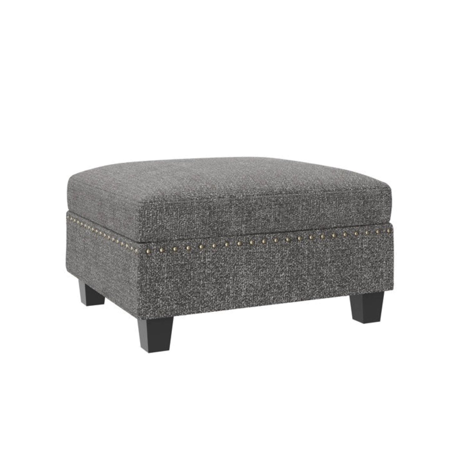 Albert Storage Ottoman Pouffe Puffy for Foot Rest Home Furniture - Torque India