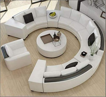 Ambrister U Shape 9 Seater Sofa Set - Torque India