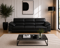 Renzo Leatherette Sofa For Living Room