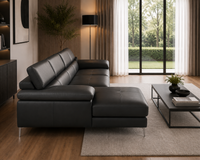 Renzo Leatherette Sofa For Living Room