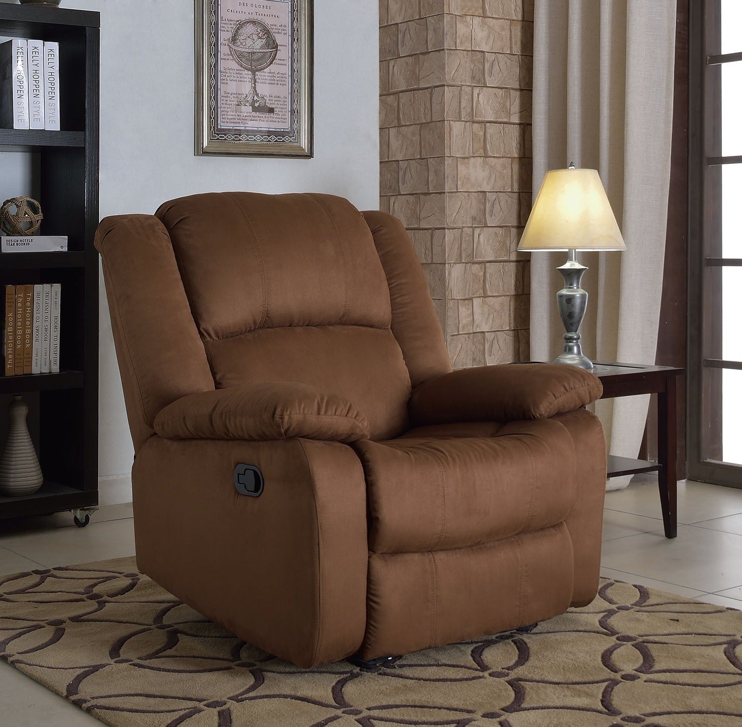 Boxberg 1 Seater Manual Fabric Recliner - Torque India