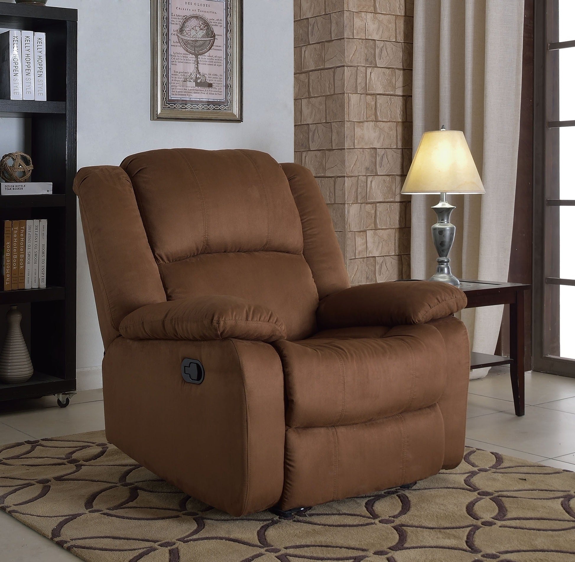 Boxberg 1 Seater Manual Fabric Recliner - Torque India