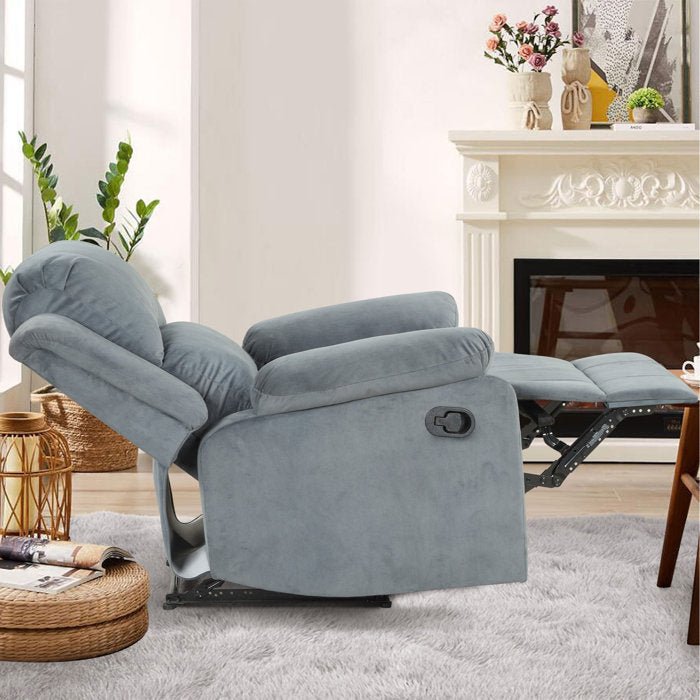 Boxberg 1 Seater Manual Fabric Recliner - Torque India