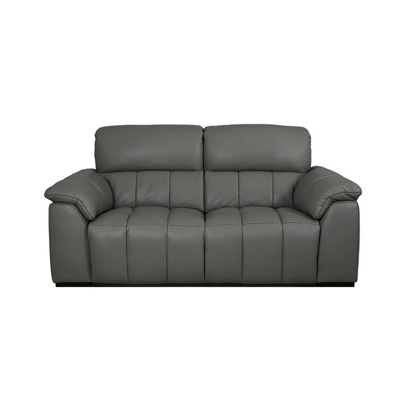 Casanoy 1 Seater Leather Sofa for Living Room - Torque India