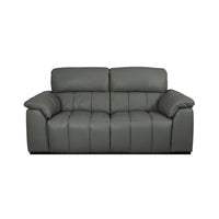 Casanoy 1 Seater Leather Sofa for Living Room - Torque India
