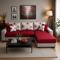 Wayland Modern Living Room Fabric Sofa – Luxury Comfortable Designer Sofa Set