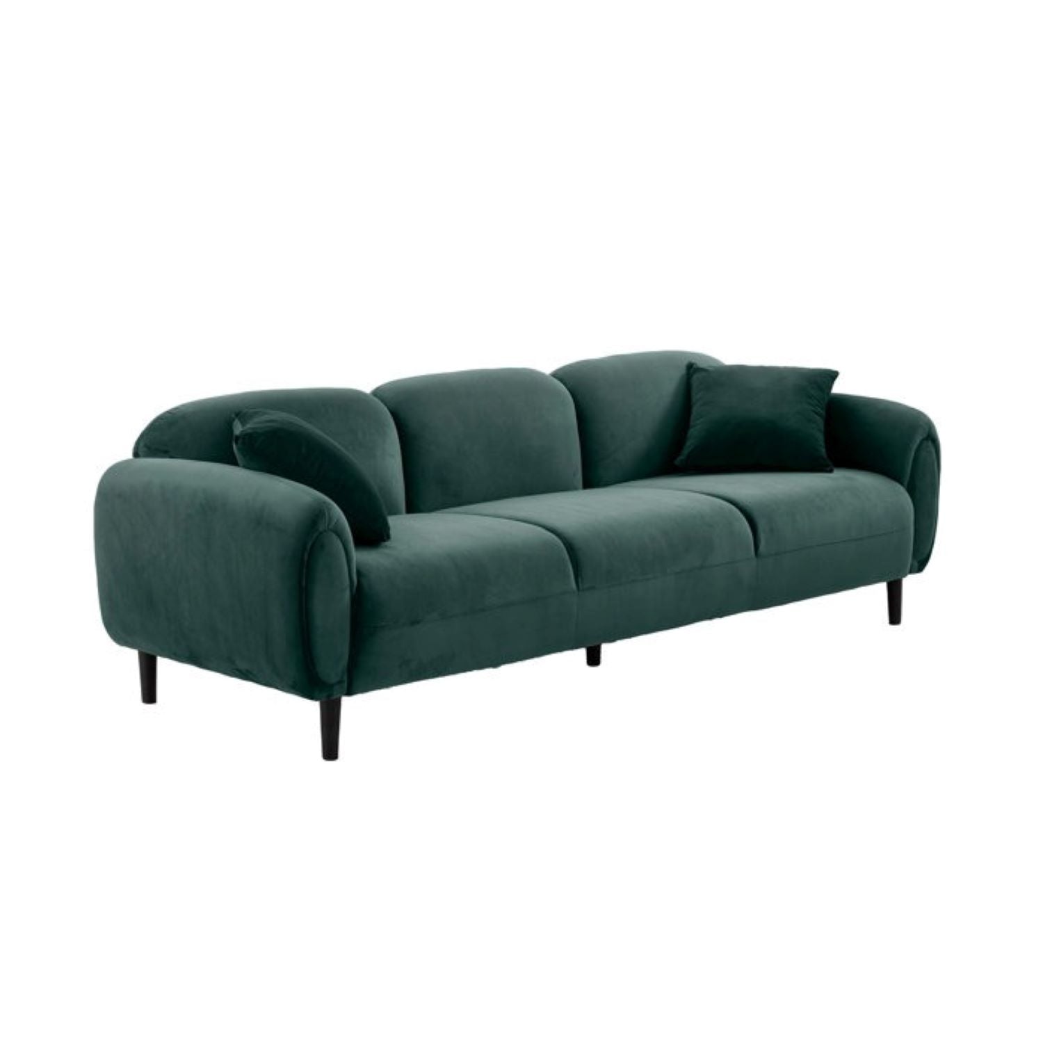 Cimino 4 Seater Fabric Sofa For Living Room - Torque India