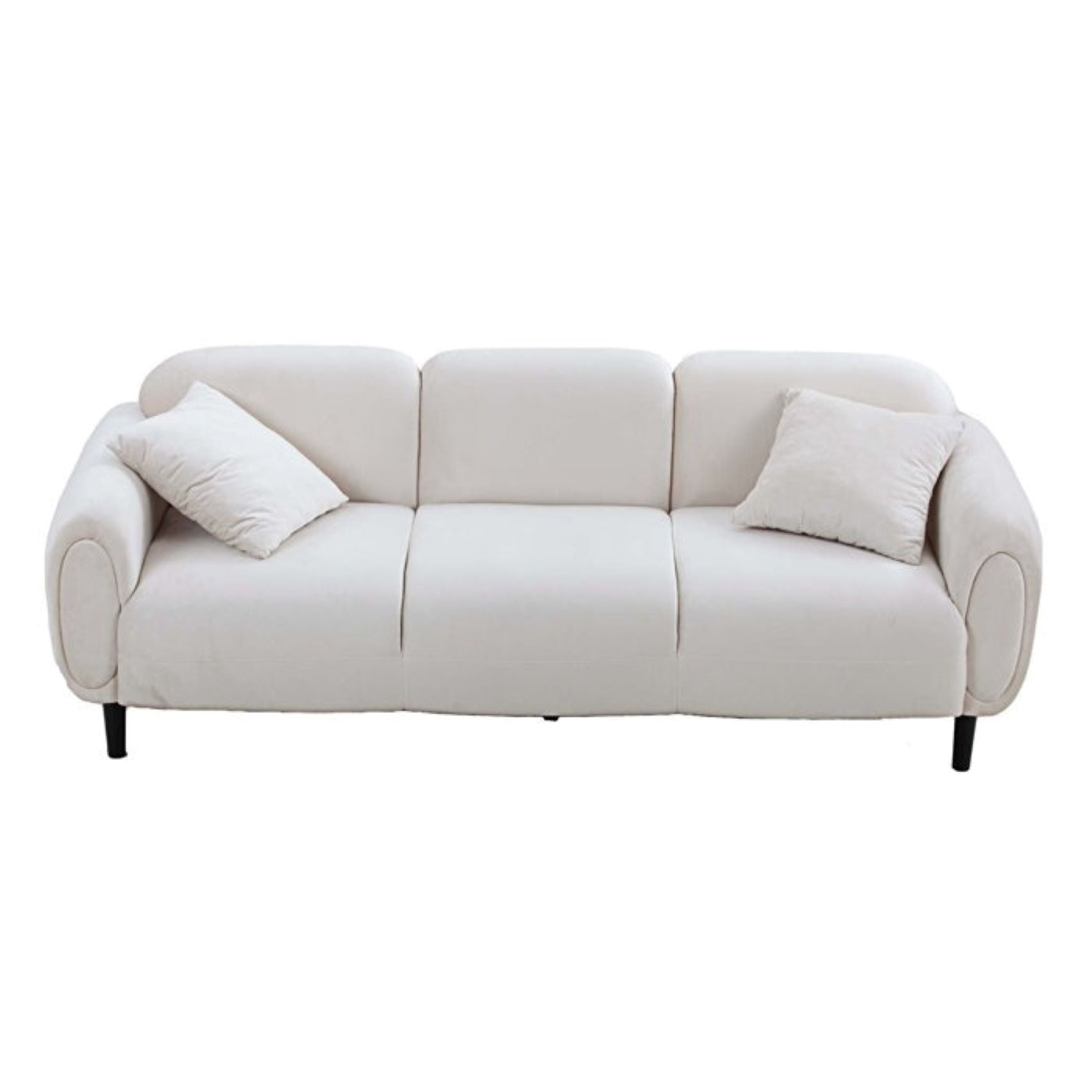 Cimino 4 Seater Fabric Sofa For Living Room - Torque India