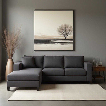 Cordell 4 Seater Fabric Sofa for Living Room - Torque India