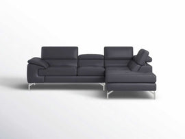 Crasio 5 Seater L Shape Leatherette Sofa For Living Room - Torque India