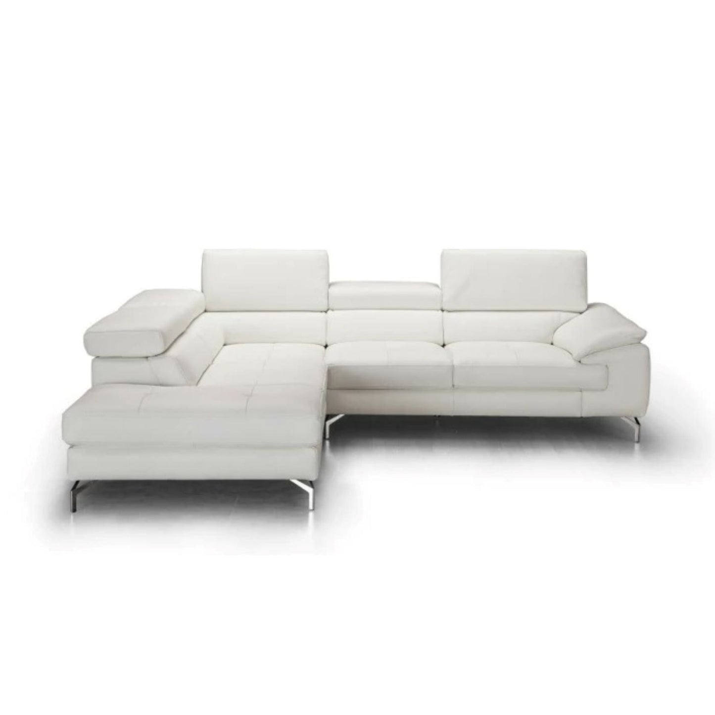 Crasio 5 Seater L Shape Leatherette Sofa For Living Room - Torque India