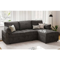 Cratio 4 Seater Sofa | Convertible Bed With Storage - TORQUE INNOVATIONS PRIVATE LIMITED