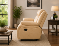 Pawel Manual Leatherette Recliner | Premium Recliner Chair for Living Room