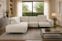Carlos 5 Seater Manual Recliner L Shape Sofa for Living Room | Premium L shape Recliner Sofa Set