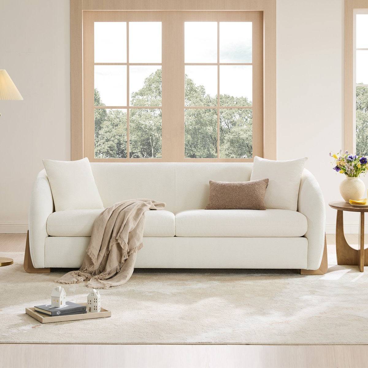 Chenille Sofa 3 Seater Sofa
