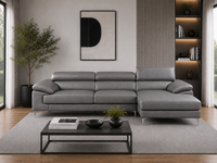 Renzo Leatherette Sofa For Living Room