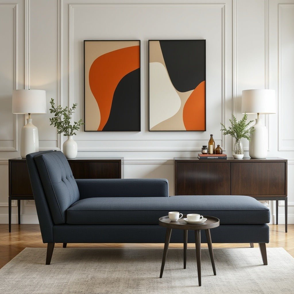 Elise Chaise Longue Sofa Couch Sofa Armchair Chaise Relax Lounger Lounge Sofa/Luxury chaise Lounge Fabric - Torque India