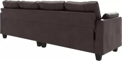 Elora Modular 5 Seater Leatherette Sofa For Living Room - Torque India