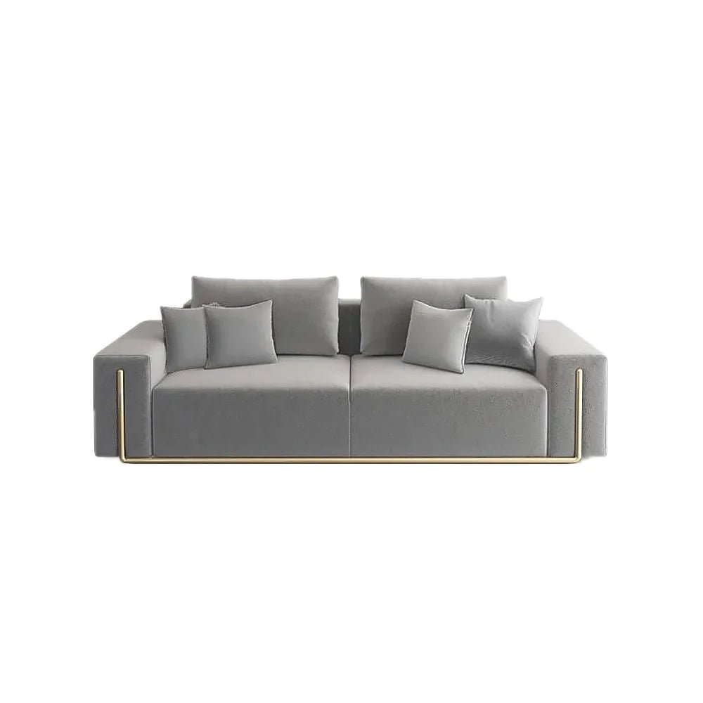 Gloria 2 Seater Premium Fabric Sofa For Living Room - TORQUE INNOVATIONS PRIVATE LIMITED