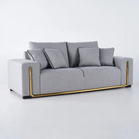 Gloria 2 Seater Premium Fabric Sofa For Living Room - TORQUE INNOVATIONS PRIVATE LIMITED