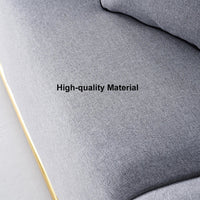 Gloria 2 Seater Premium Fabric Sofa For Living Room - TORQUE INNOVATIONS PRIVATE LIMITED
