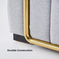 Gloria 2 Seater Premium Fabric Sofa For Living Room - TORQUE INNOVATIONS PRIVATE LIMITED