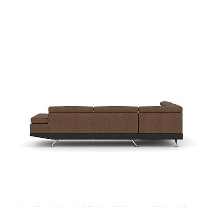 Griffin 5 Seater Fabric L Shape Sofa For Living Room - Torque India