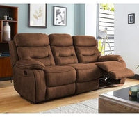 Joel 3 Seater Manual Recliner | 3 Seater Recliner Sofa - Torque India