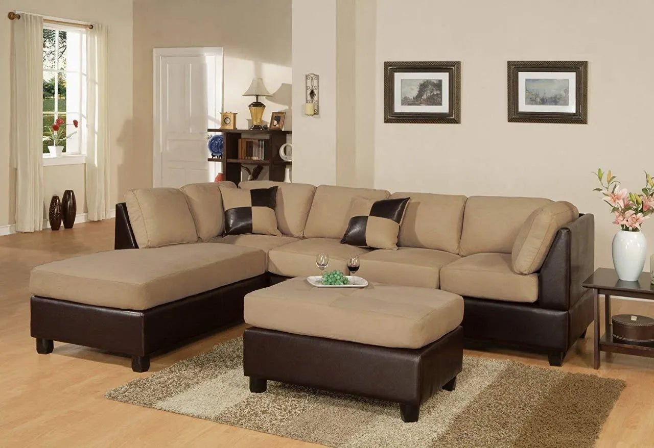 Jonathan L Shape 7 Seater Sofa For Living Room - Torque India