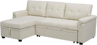 Juron 4 Seater Sofa | Convertible Bed With Storage - Torque India