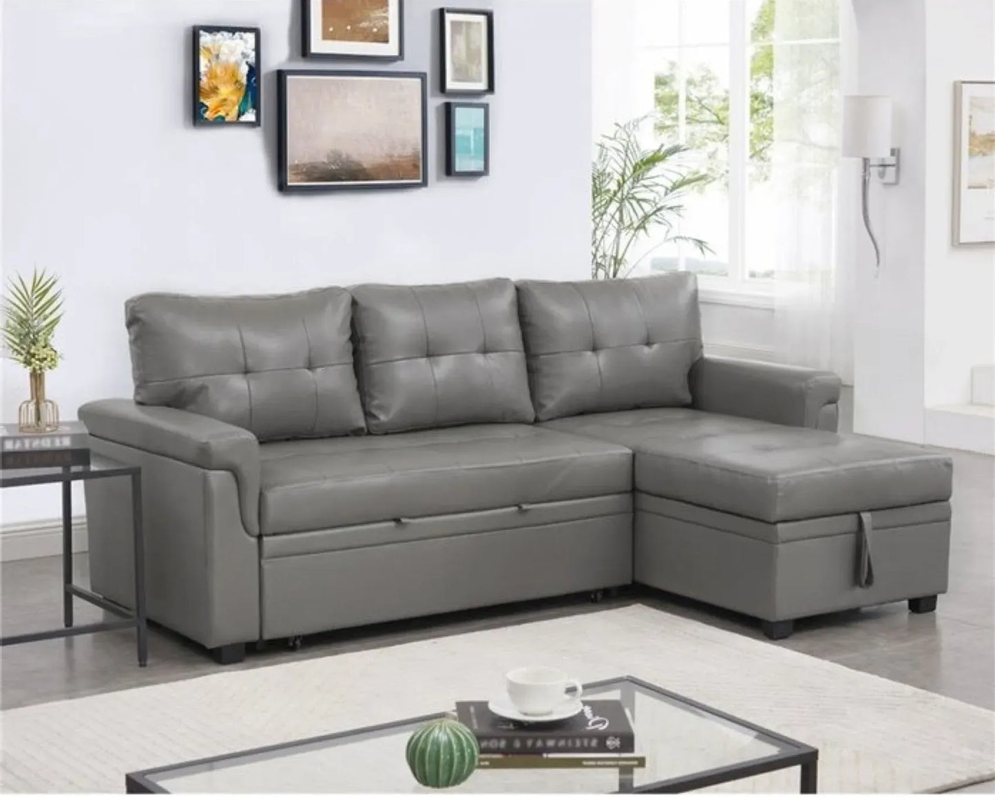 Juron 4 Seater Sofa Bed With Storage