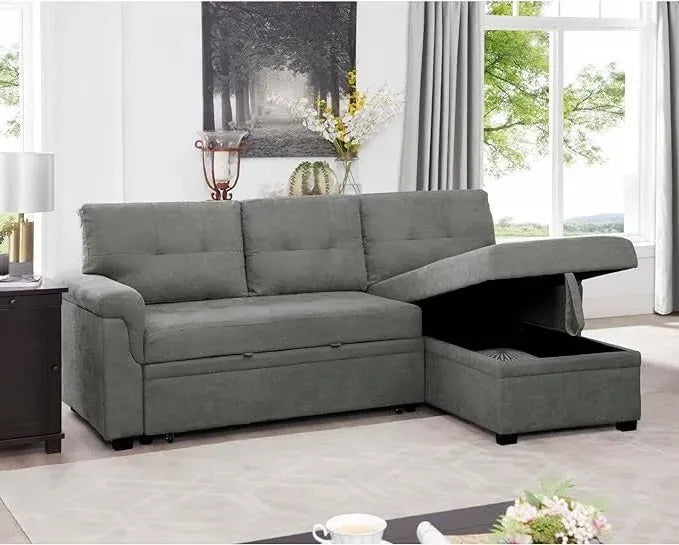 Juron 4 Seater Sofa Bed With Storage