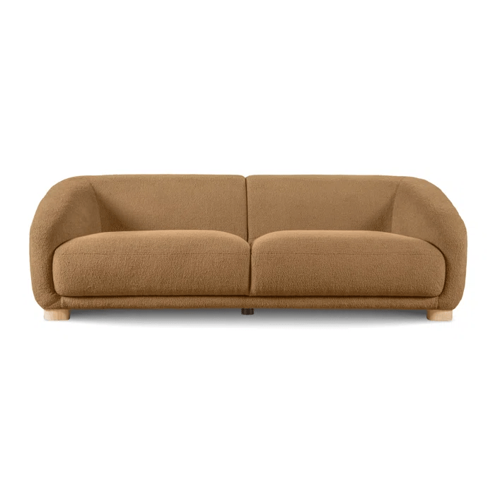 Kaniel Premium Boucle Fabric Sofa For Living Room. - TORQUE INNOVATIONS PRIVATE LIMITED