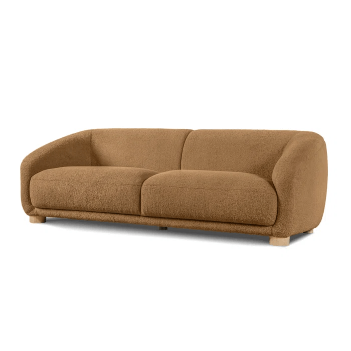 Kaniel Premium Boucle Fabric Sofa For Living Room. - TORQUE INNOVATIONS PRIVATE LIMITED
