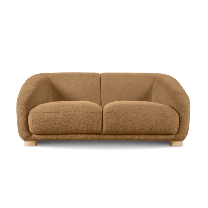 Kaniel Premium Boucle Fabric Sofa For Living Room. - TORQUE INNOVATIONS PRIVATE LIMITED