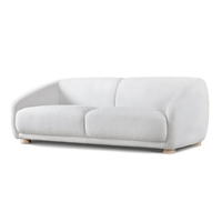 Kaniel Premium Boucle Fabric Sofa For Living Room. - TORQUE INNOVATIONS PRIVATE LIMITED