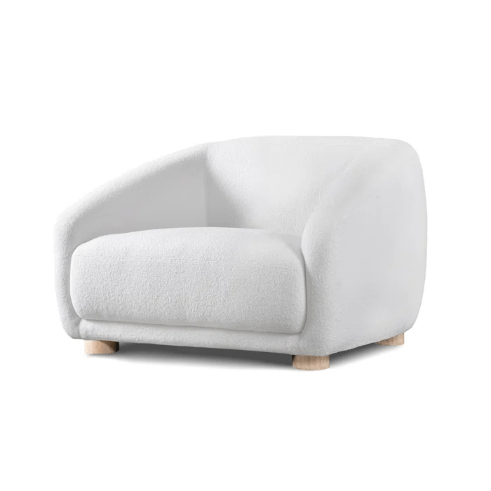 Kaniel Premium Boucle Fabric Sofa For Living Room. - TORQUE INNOVATIONS PRIVATE LIMITED
