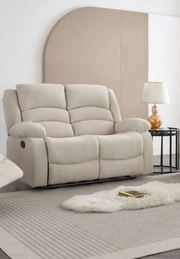 Vector Fabric Manual Recliner For Living Room