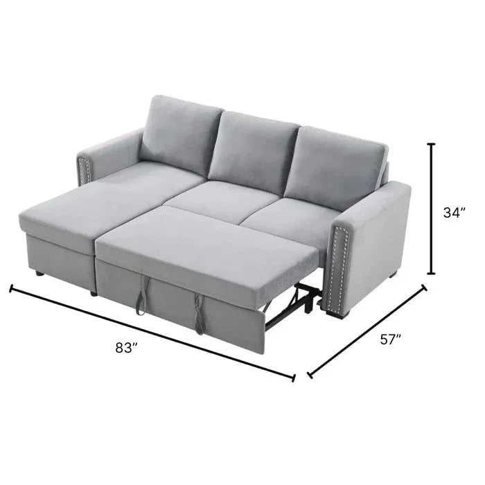 Marisa Seater Sofa Bed Convertible Bed With Storage